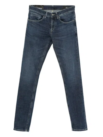 DONDUP Skinny 'George' jeans in blue denim DONDUP