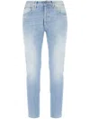 Dondup Mius Cotton Jeans In Blau