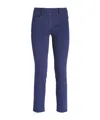 Dondup Cotton Trousers With Belt Loops And Pockets In Blue