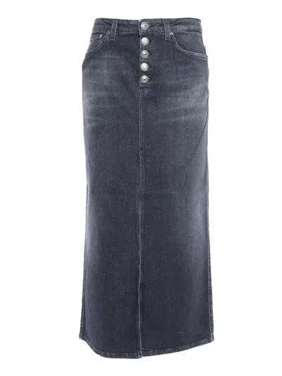 Dondup Skirt In Black