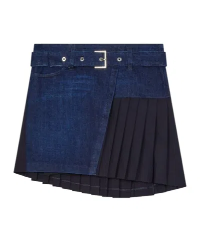 Dondup Skirt In Blue