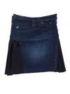 Dondup Skirt In Blue