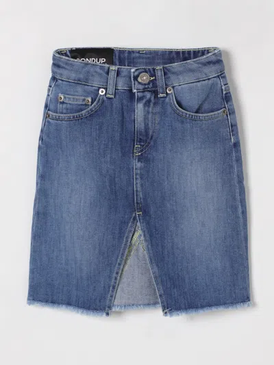 Dondup Skirt  Kids Kids Color Blue