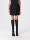 Dondup Skirt  Woman Color Black In Black