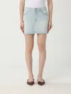 Dondup Skirt  Woman Color Blue