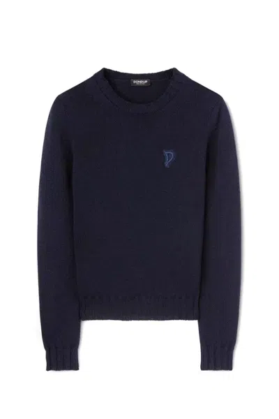 DONDUP SKY BLUE KNIT SWEATER