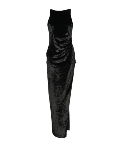 Dondup Sleeveless Backless Dress In Multi