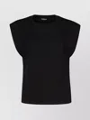 Dondup Woman T-shirt Black Size M Cotton In Black