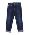 Dondup Slim And Imitation Jeans In Blue