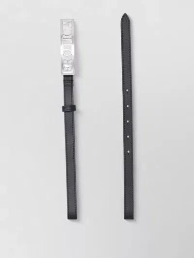Dondup Slim Belt Adjustable Size Smooth Finish