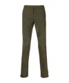 Dondup Slim-fit Tailored Trousers In Gray