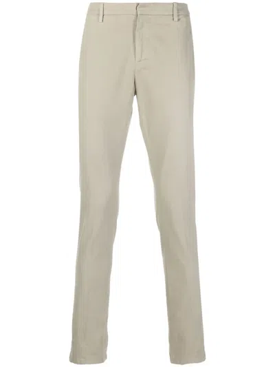 Dondup Slim-cut Chino Trousers In Nude