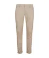 Dondup Slim-cut Chino Trousers In Nude