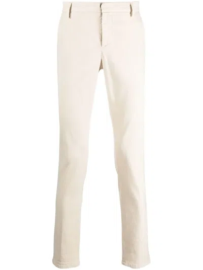 Dondup Slim Cut Chinos In Neutral