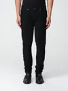 Dondup Slim-cut Corduroy Trousers In Black