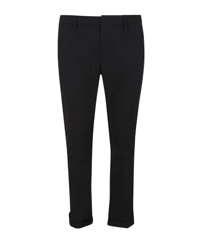 DONDUP SLIM-CUT COTTON TROUSERS