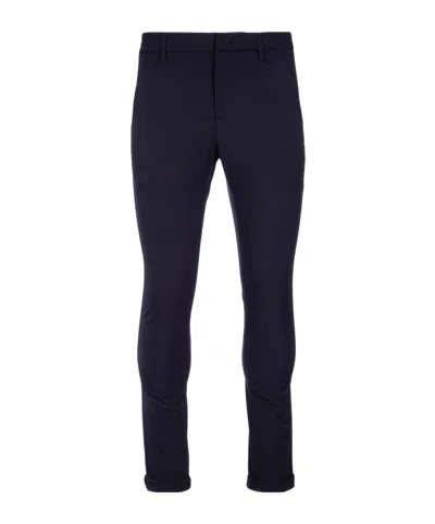 Dondup Slim-cut Tailored Trousers In Black