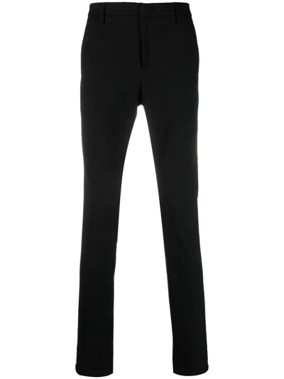 Dondup Slim-cut Trousers In Black