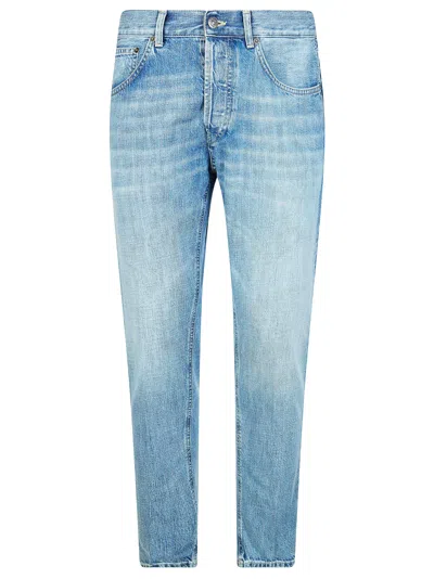 Dondup Slim Fit Carrot Jeans For Men In Blue