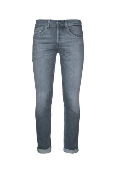 Dondup Slim Fit Casual Pants In White