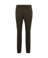 Dondup Gaubert Cotton Chino Trousers In Black