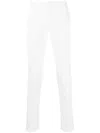 Dondup Slim Fit Chino Trousers In Grey