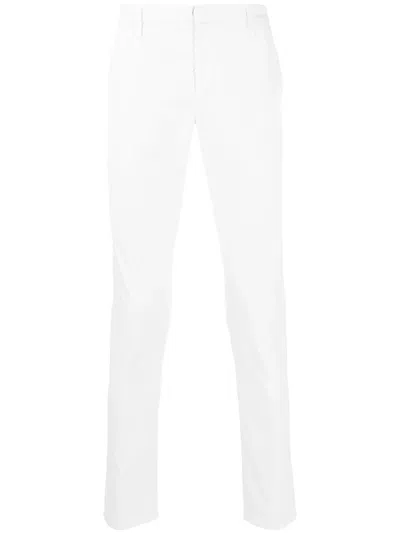 Dondup Slim Fit Chino Trousers In Grey