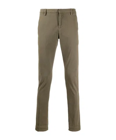 Dondup Slim-fit Chinos In Brown