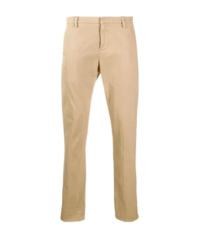 Dondup Slim-fit Chinos In Nude