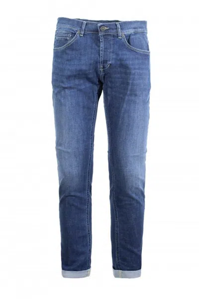 Dondup Slim Fit Five-pocket Denim Jeans In Blue