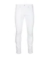Dondup Carrot Leg Jeans In Durable Cotton Drill In White