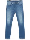 Dondup George Skinny Stretch Jeans In Blue