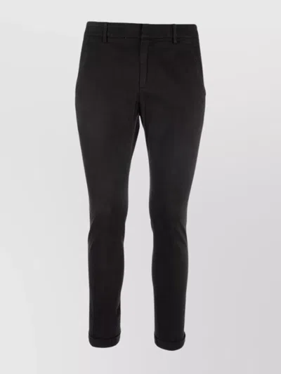 DONDUP SLIM FIT TROUSERS BELT LOOPS