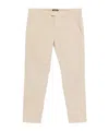 Dondup Tailored Trousers Featuring Belt Loops In Neutral