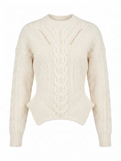 Dondup Slim Round Neck Sweater In Black
