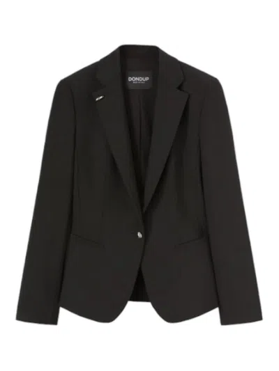 Dondup Slim Slim Blazer In Black