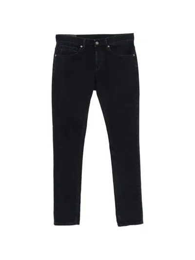 Dondup Slim-fit Five-pocket Jeans In Black