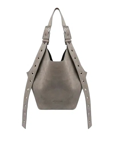 Dondup Small Hobo In Gray