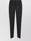 Dondup Spirited Gabardine Trousers Featuring Pockets
