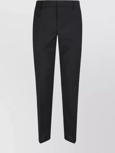 Dondup Spirited Gabardine Trousers Featuring Pockets
