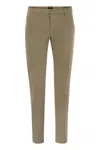 Dondup Gaubert Trousers In Cotton In Honey