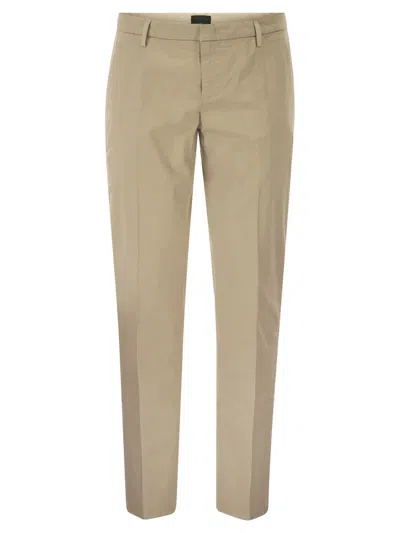 Dondup Spiritissimo - Stretch Gabardine Chino In Neutral