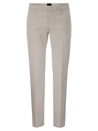 Dondup Spiritissimo - Stretch Gabardine Chino In Neutral