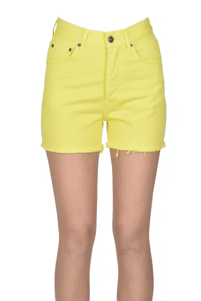 Dondup Stella Denim Shorts In Green