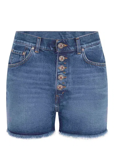 Dondup "stella" Shorts In Blue