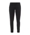 Dondup Slim-cut Cropped Trousers In Black