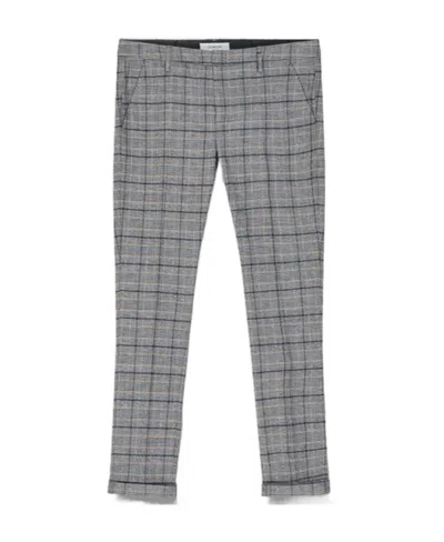 Dondup Straight Casual Pants In Gray