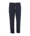 Dondup Straight Jeans In Black