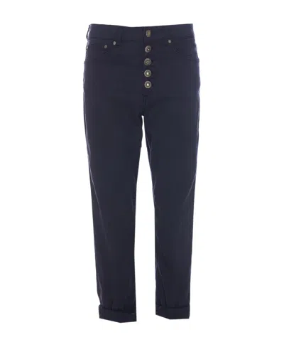 Dondup Straight Jeans In Black