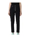 Dondup Straight Jeans In Black